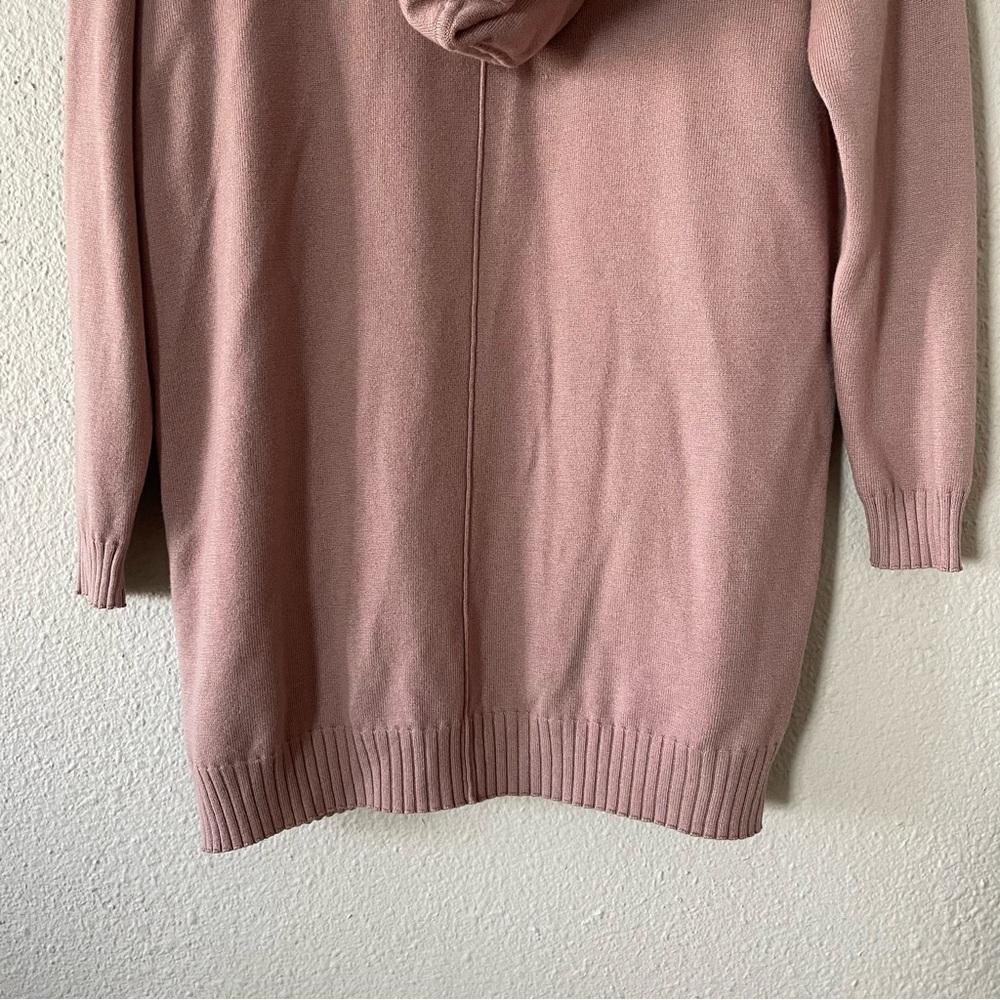 LYR by Splendid Open Front Knit Cardigan Women’s S Cashmere Blend Soft Hooded - Picture 7 of 11